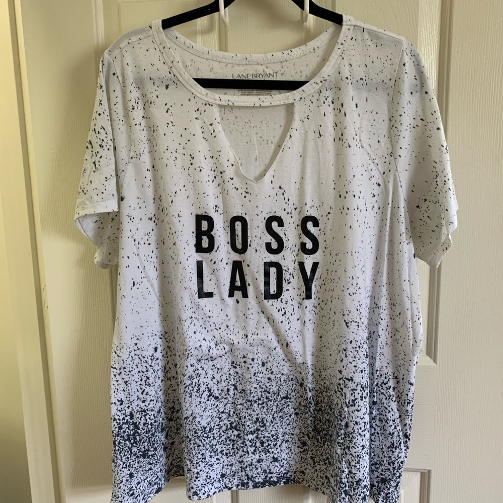 Lane Bryant Boss Lady Tee